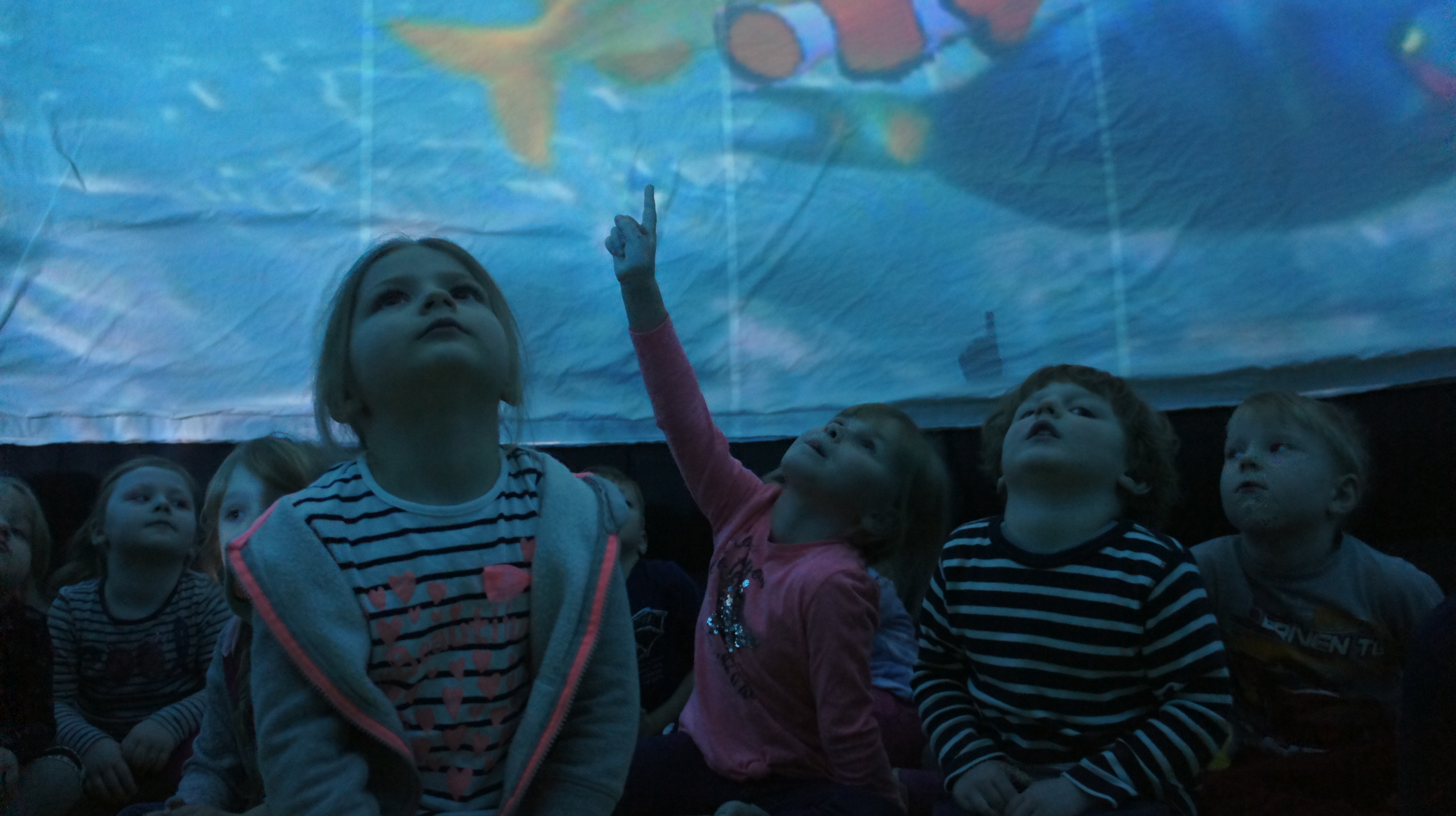 Zajęcia w wirtualnym oceanarium – Jaś i Małgosia